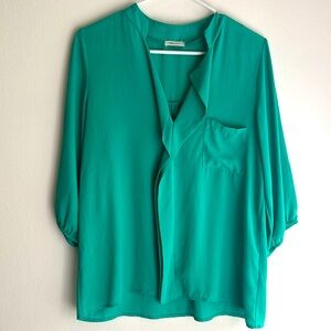 Women’s Blouse - Medium - Teal/Green